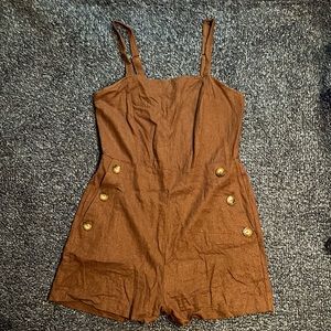 Brown Romper